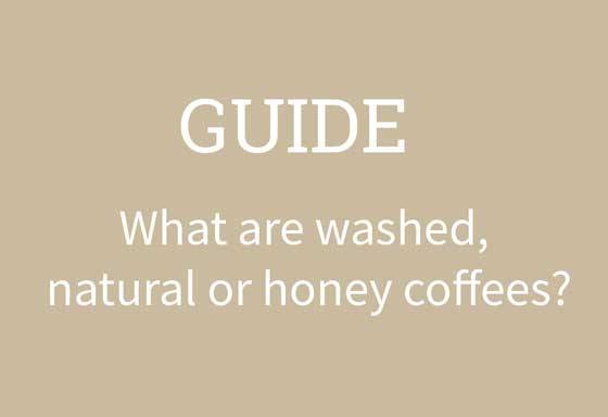 washed natural honey coffee
